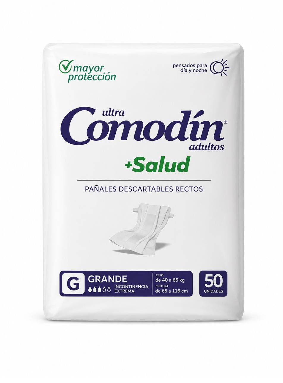 Pañal Comodín +Salud Grande x50
