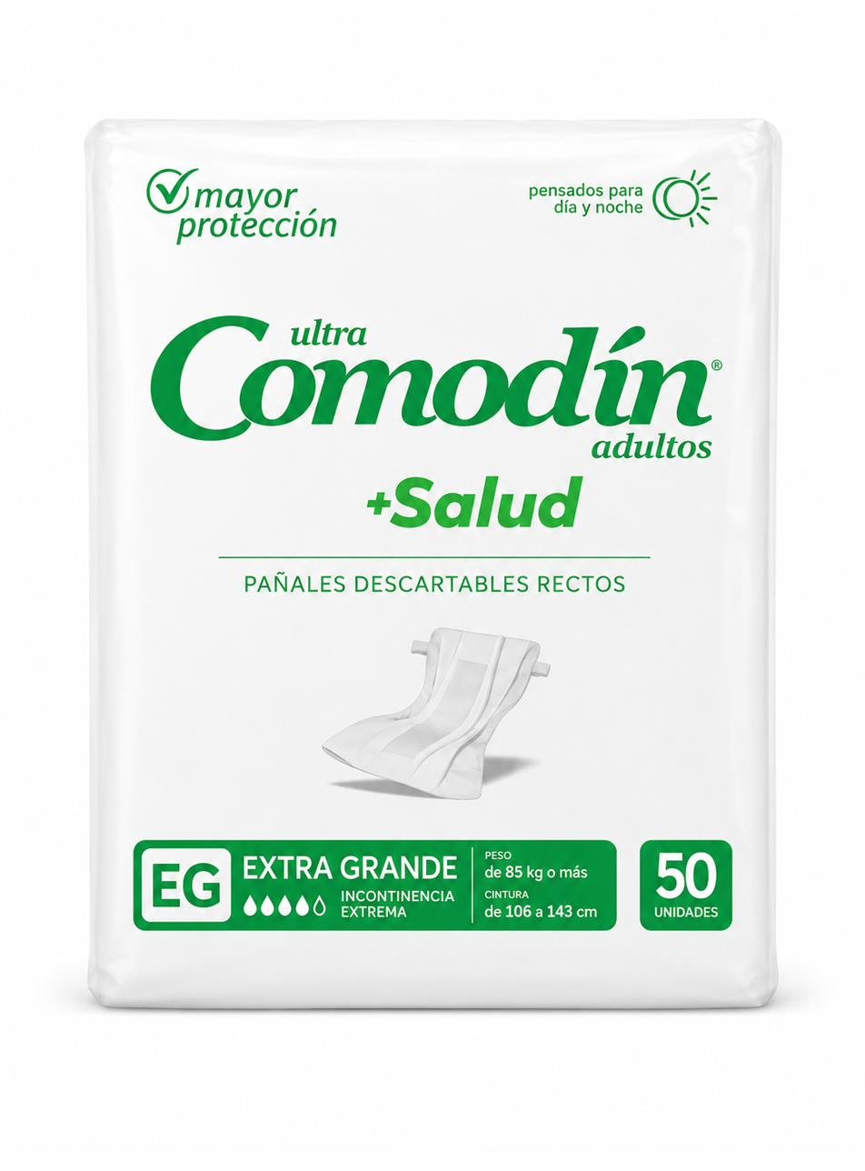 Pañal Comodín +Salud Extra Grande x50