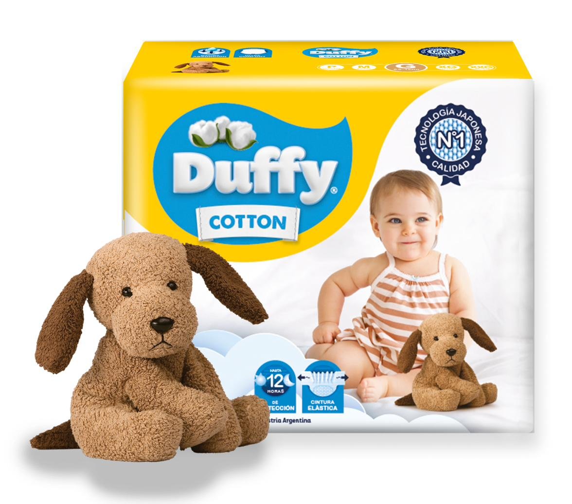 Pañales Duffy Cotton M x52